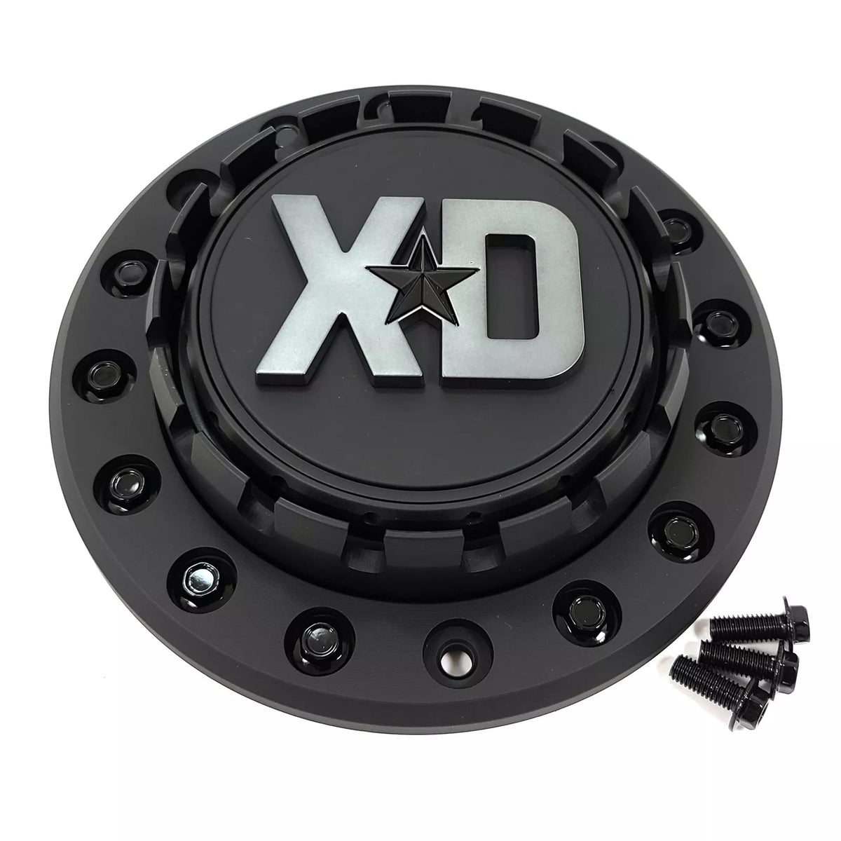 XD Series Cap Bolt-On in Satin Black/Grey & Gloss Black/Black for 20" Only