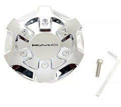 KMC Snap-In Cap Chrome +35 Offset For KM695