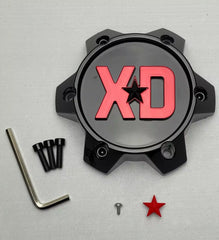 XD Bolton Cap (Gloss Black/Red/Gloss Black) Revstar - 6X135