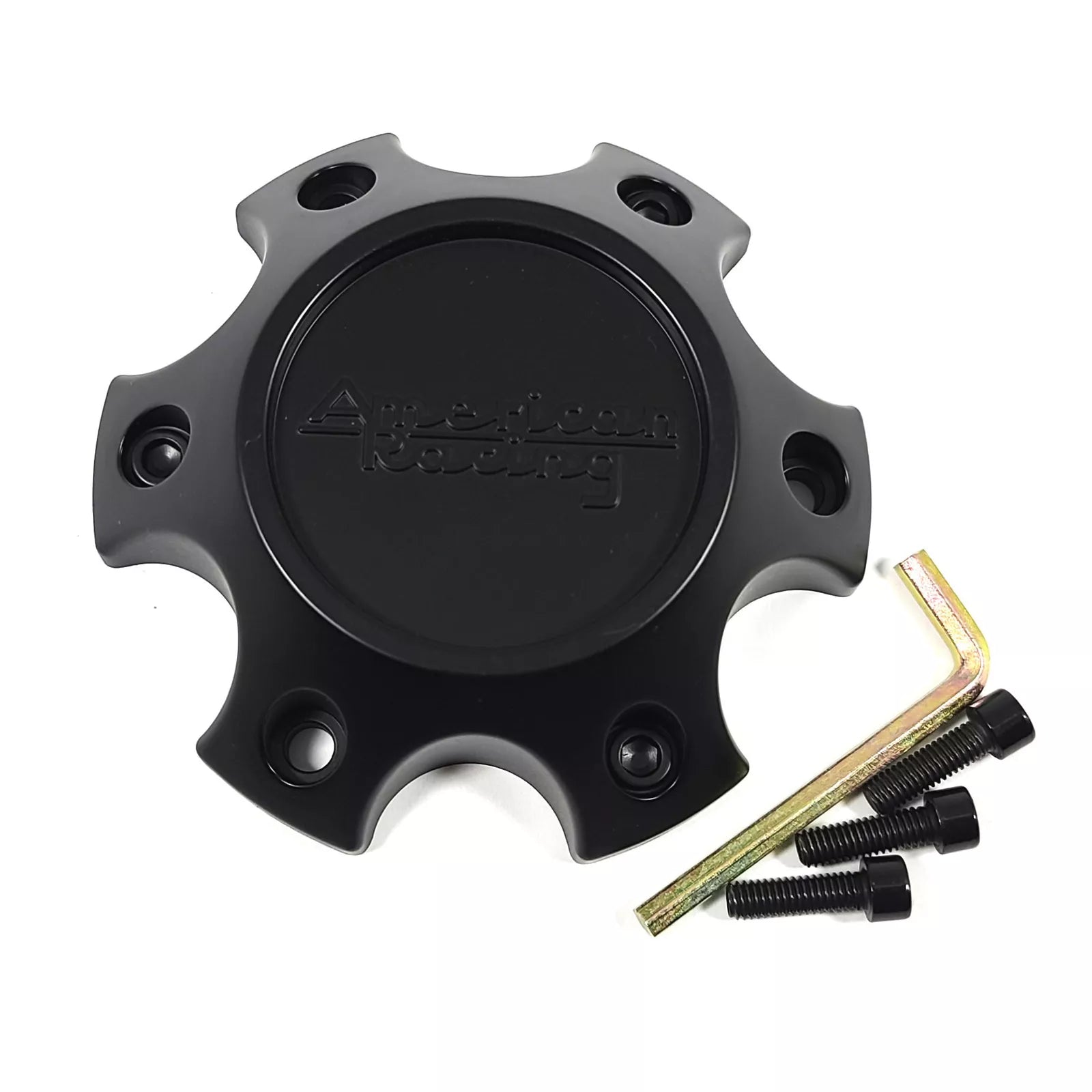 American Racing Cap Bolt-On (Satin Black/Satin Black/Black) - 5X120/4.5/5