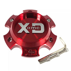 XD XDS Bolt-On Cap (Red/Red/Chrome) - 6X5.5