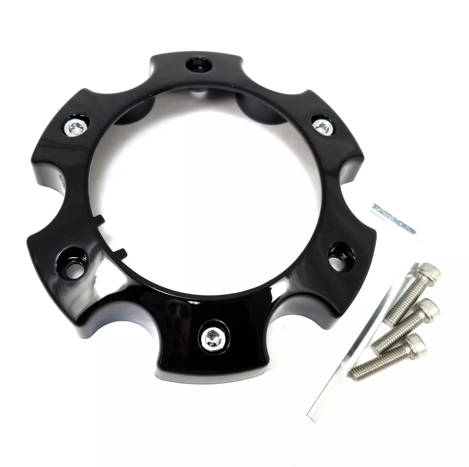 Misc Accessories Gloss Black Open-End 6 Lug Cap