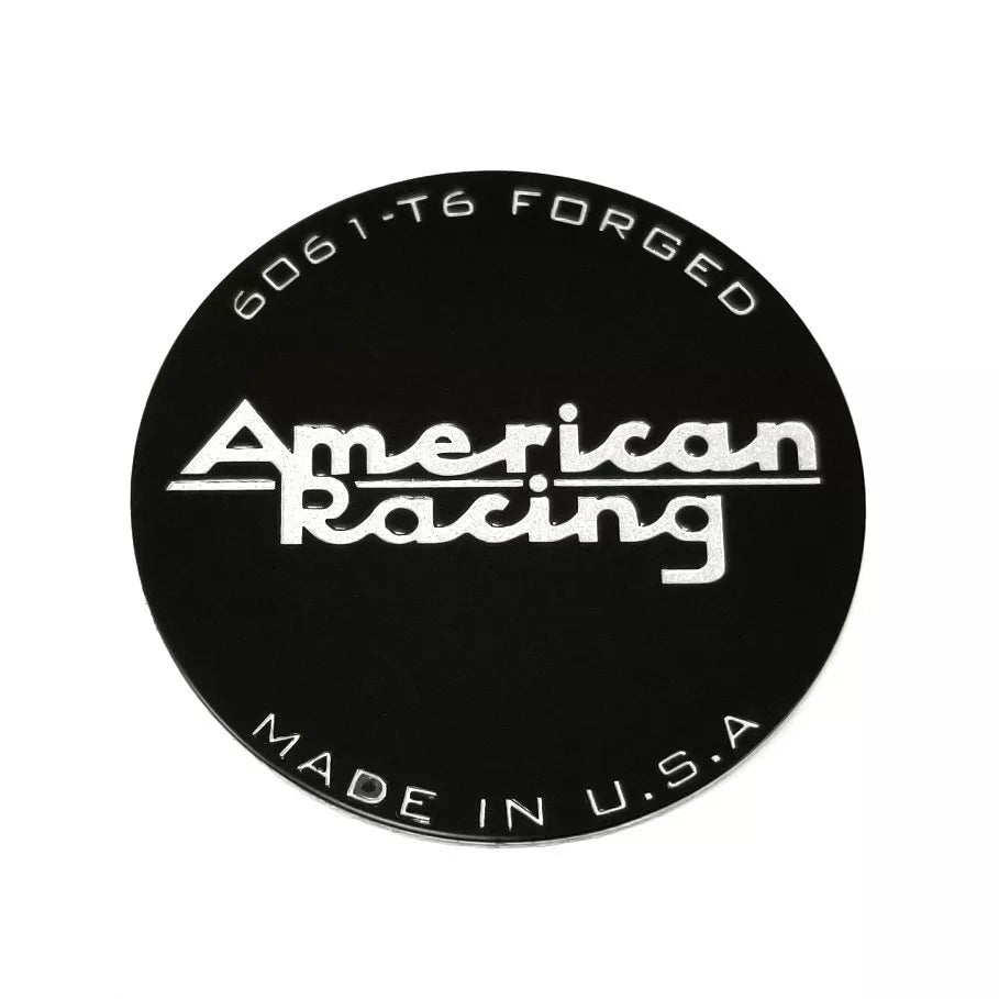 American Racing Forged Vintage Forged Logo S-Black w/ Silver Logo 17