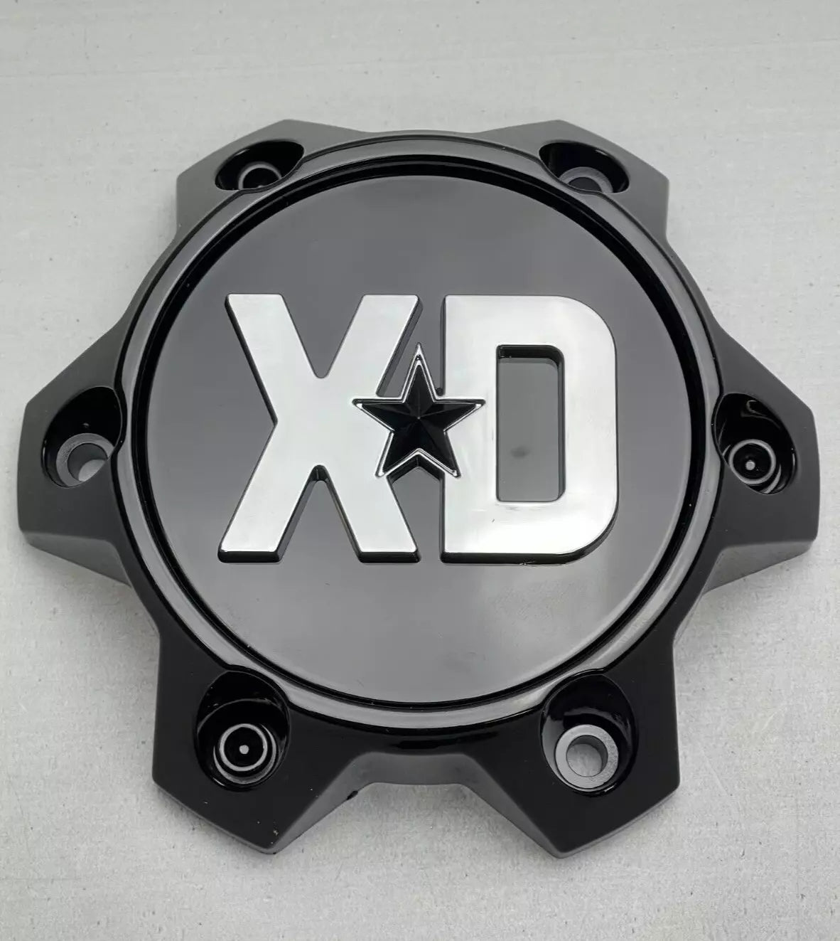 XDS BOLTON CAP (GLOSS BLACK/CHROME/BLACK) REVSTAR - 6X5.5