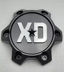 XDS BOLTON CAP (GLOSS BLACK/CHROME/BLACK) REVSTAR - 6X5.5