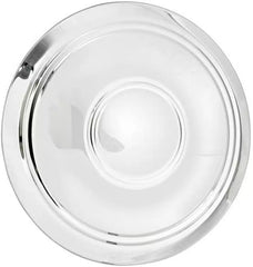 Chrome Police Style Plain Rallye Cap Supreme Hub Cap