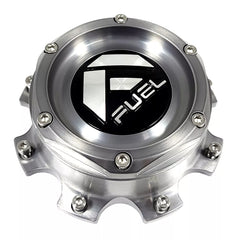 Fuel Gloss Brushed Tint Billet Hub Cap for All 8 Lug