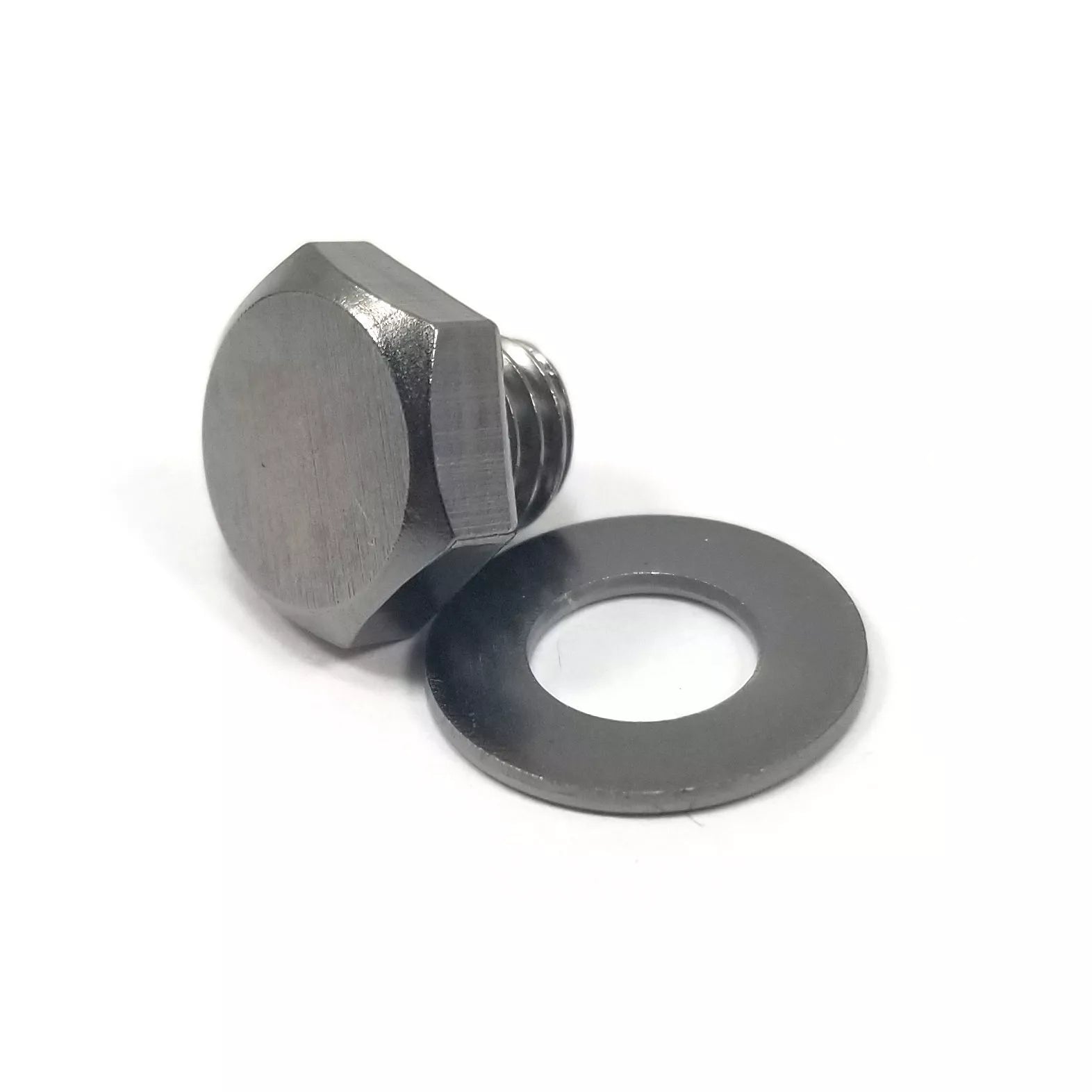 Misc Accessories BLACK M8X8 FLANGE BOLT 1MM WASH - ZINC