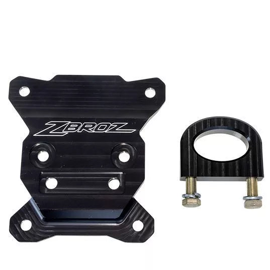ZBroz UTV 3 72" X Gusset Plate Black 2017-2021 BRP