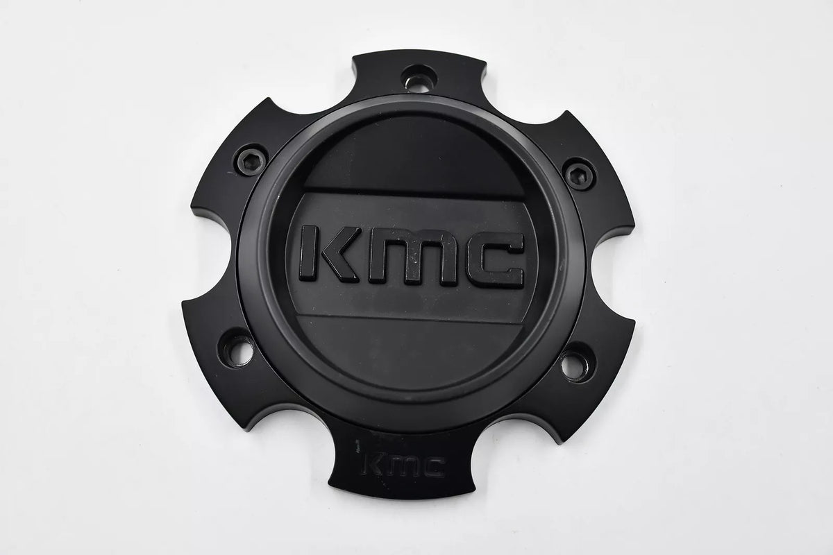 KMC Cap Bolt-On (Satin Black/Gloss Black/Black) - 6X5.5