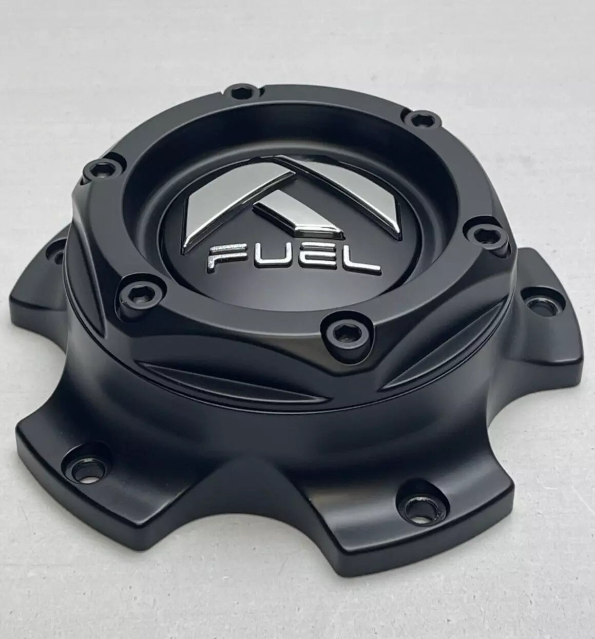 Fuel Bolt-On Hub Cap Matte Black for 5X135/5X5.5