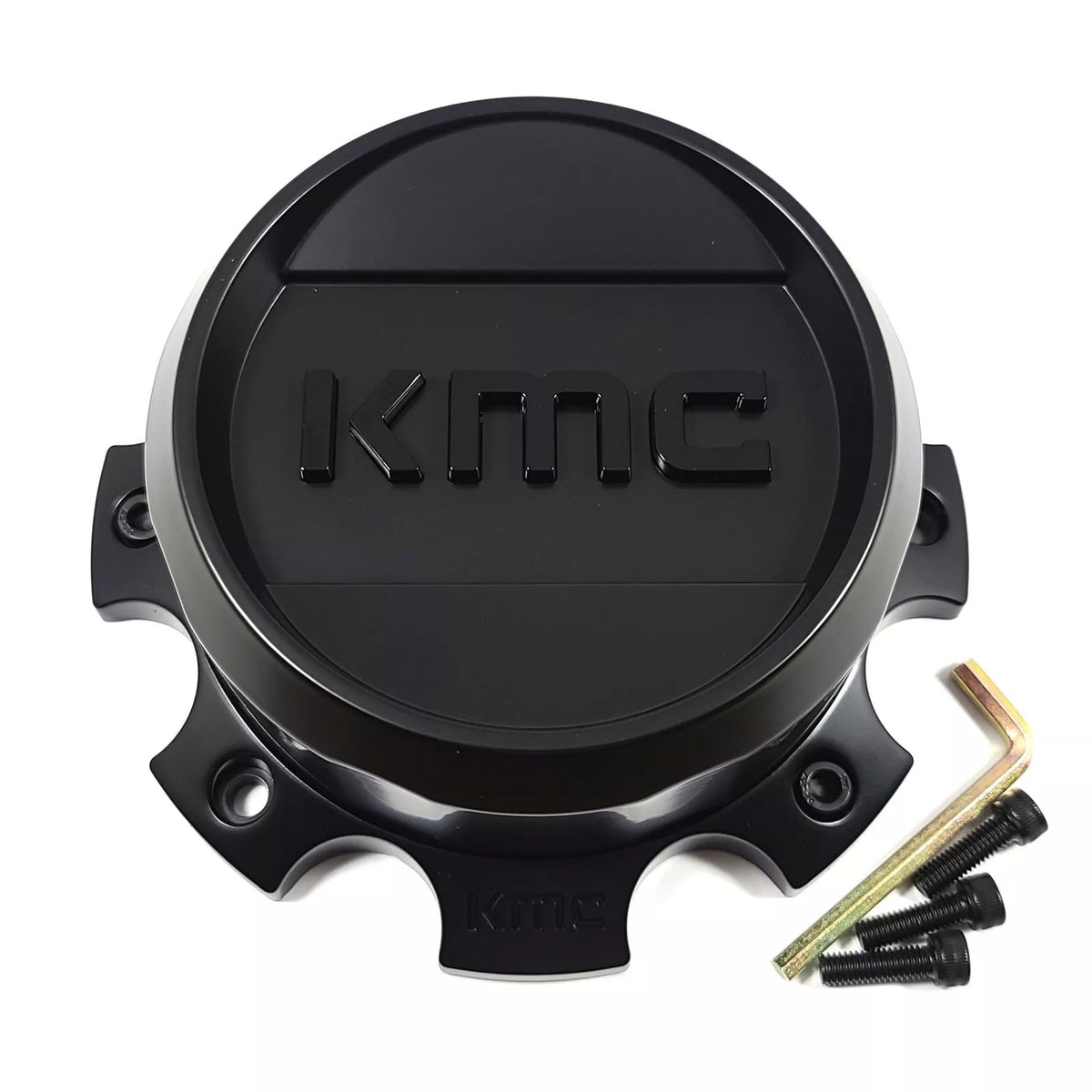 KMC CAP BOLT-ON (SBSG/GRAPHITE/BLACK) - 8X6.5/180