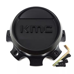 KMC CAP BOLT-ON (SBSG/GRAPHITE/BLACK) - 8X6.5/180