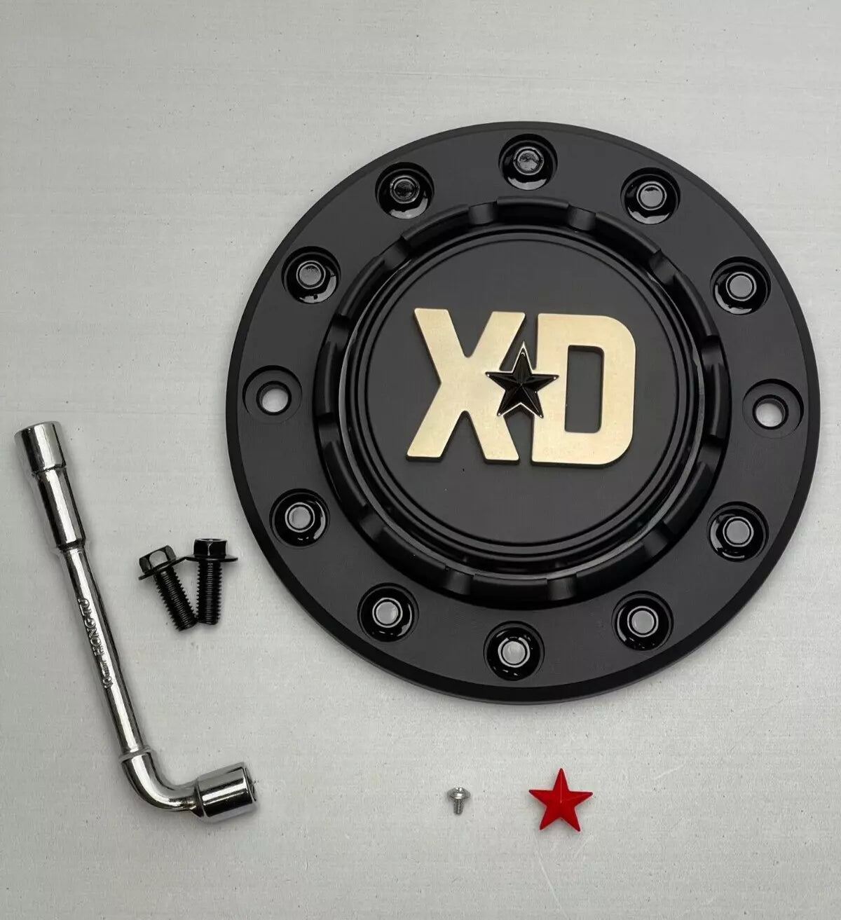 XD Series Cap Bolt-On in Satin Black/Bronze & Gloss Black/Black for 17" Only