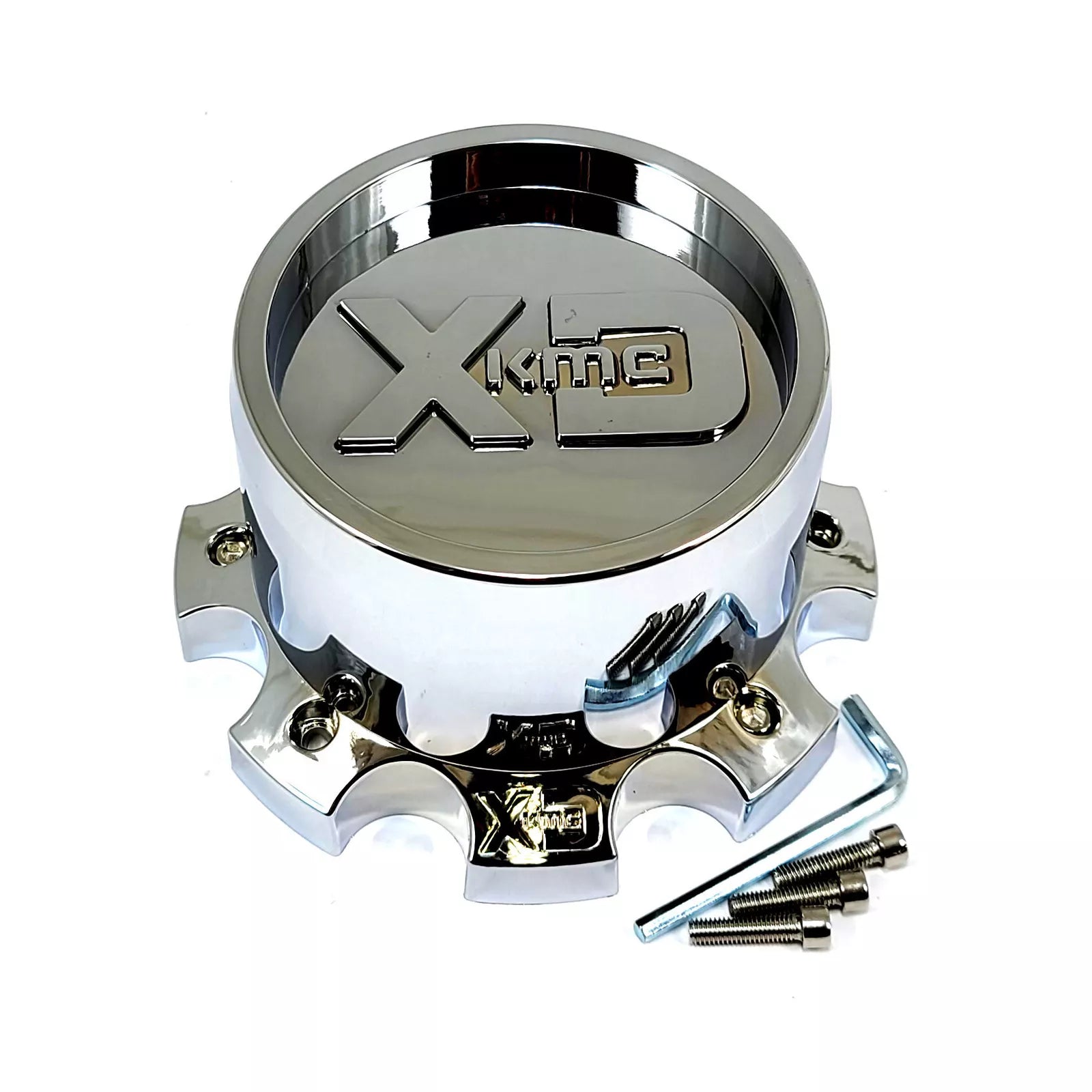 XD XDS Pro Cap 8X6.5 Extra Tall 1PC - Chrome