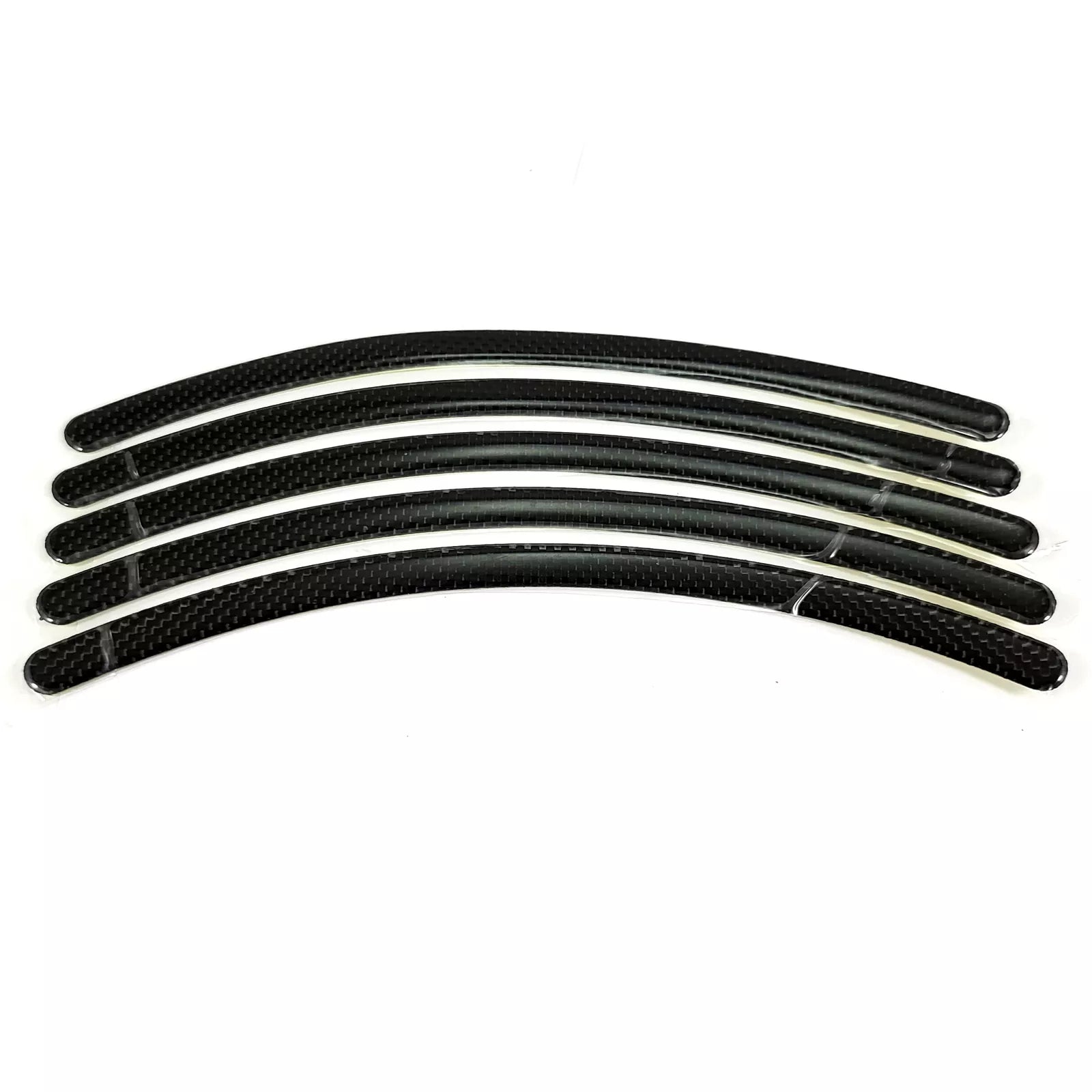 Asanti ABL12 22" Spoke Flange Sticker Set (5PK) - Black