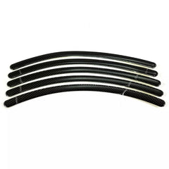 Asanti ABL12 22" Spoke Flange Sticker Set (5PK) - Black