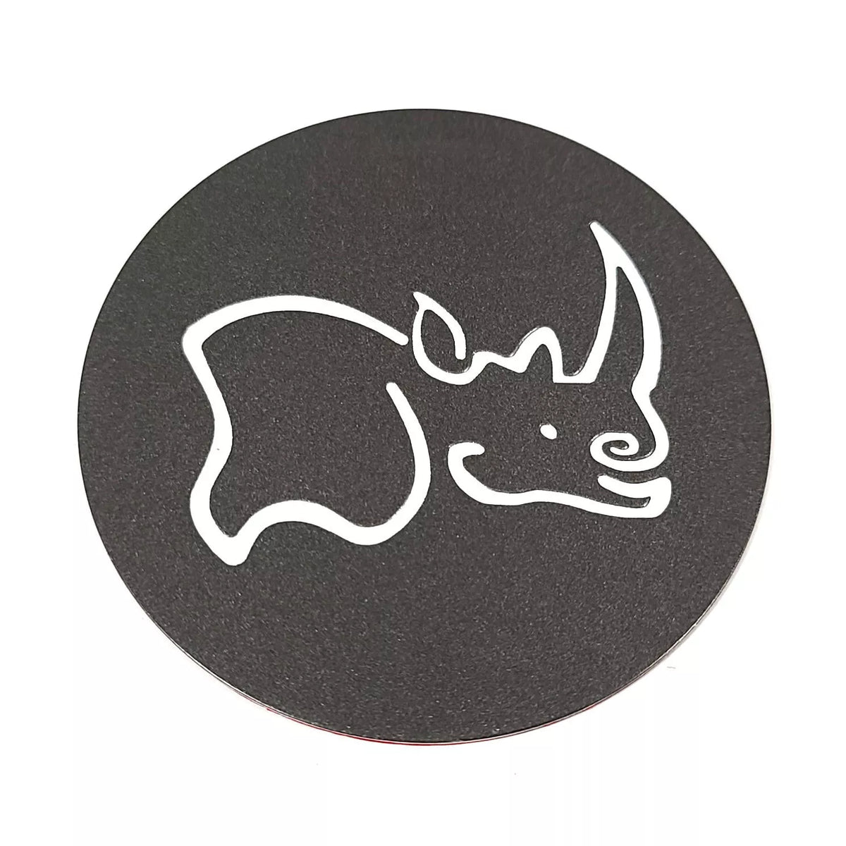 Black Rhino Barstow 80MM Flat Bronze Emblem