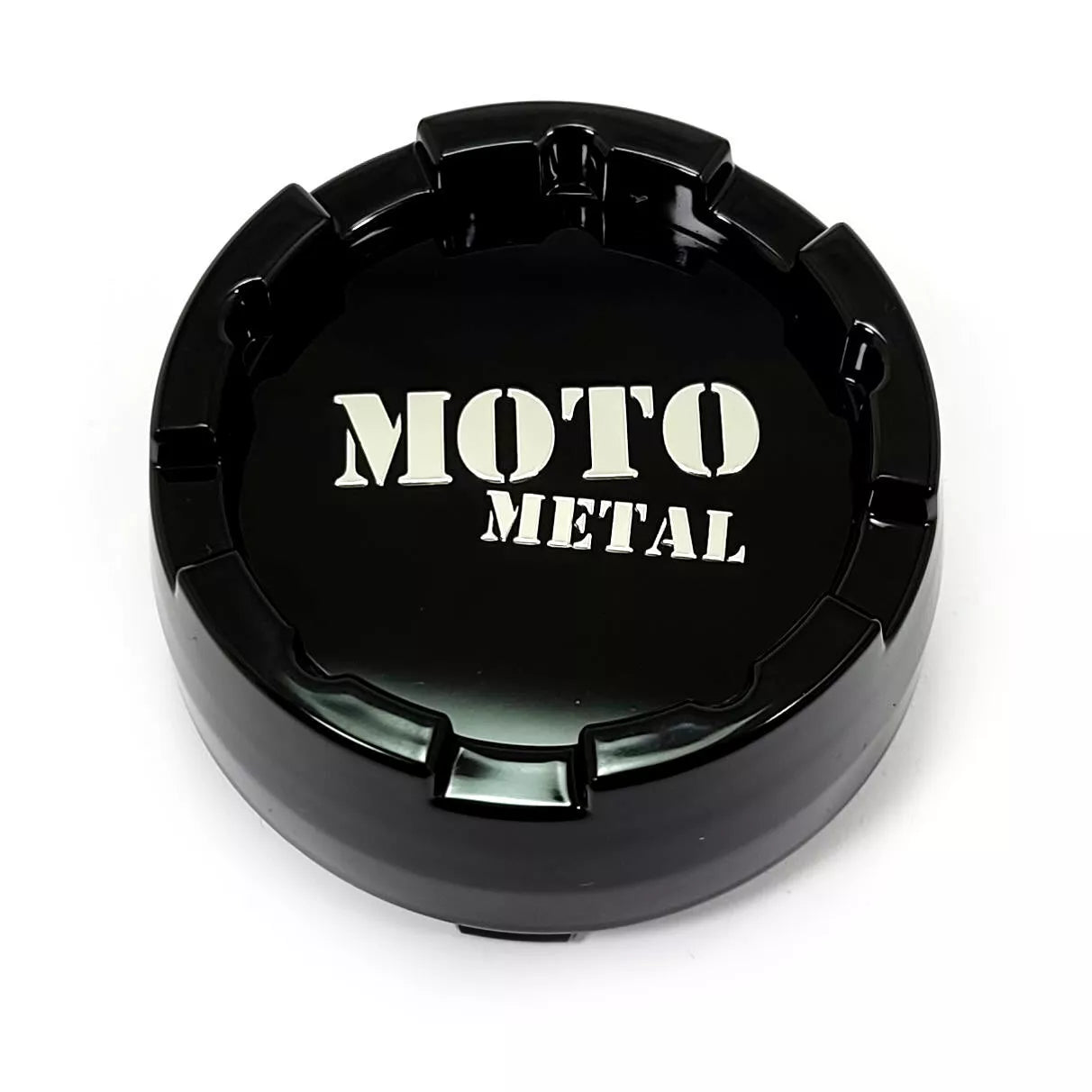 Moto Metal GLOSS MO983 CAP SNAP IN 6X4.5 - BLACK