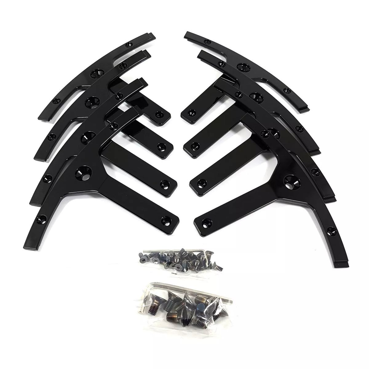 Moto Metal MO984 20X9 NEG ET INSERTS - G-BLK (8PK)