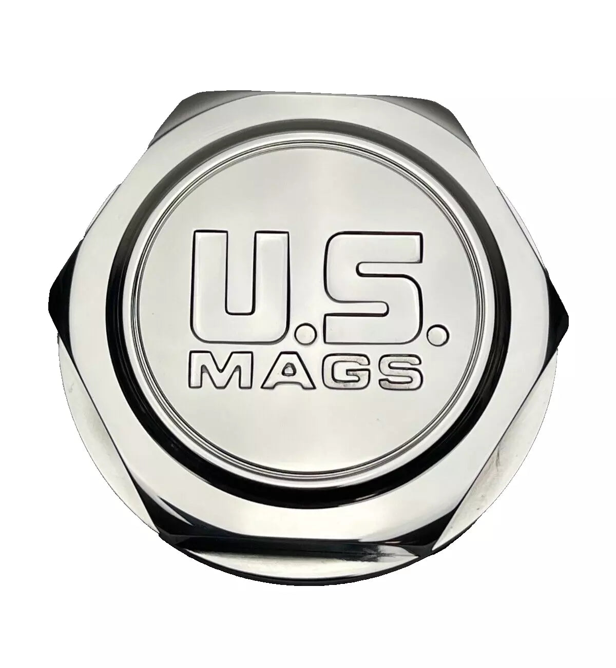 US Mags Hex O-Ring Cap Polished Hub Cap