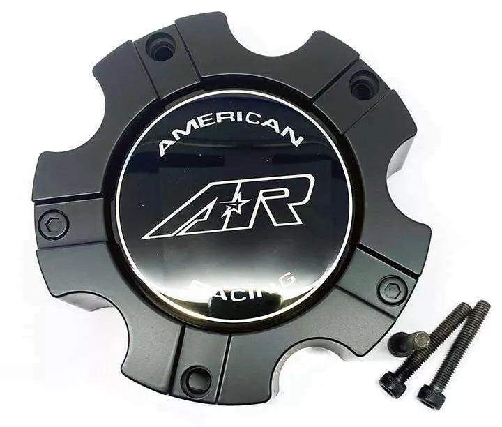 American Racing CAP 708 MATTE BLACK 5X5.5 AR