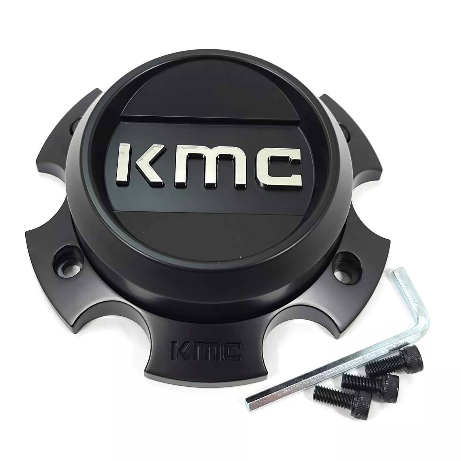 KMC CAP BOLT-ON (TITANIUM/GRAPHITE/BLACK) - 8X6.5/180