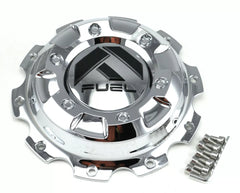 Fuel Chrome Dually Front Hub Cap for 10X225