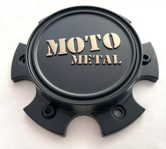 MOTO CAP BOLT-ON (SATIN BLACK/DARK TITANIUM/BLACK) - 6X135/5.5