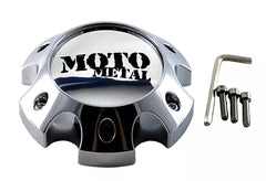 Moto Metal CHROME MOTO METAL CAP 5X5.5/150