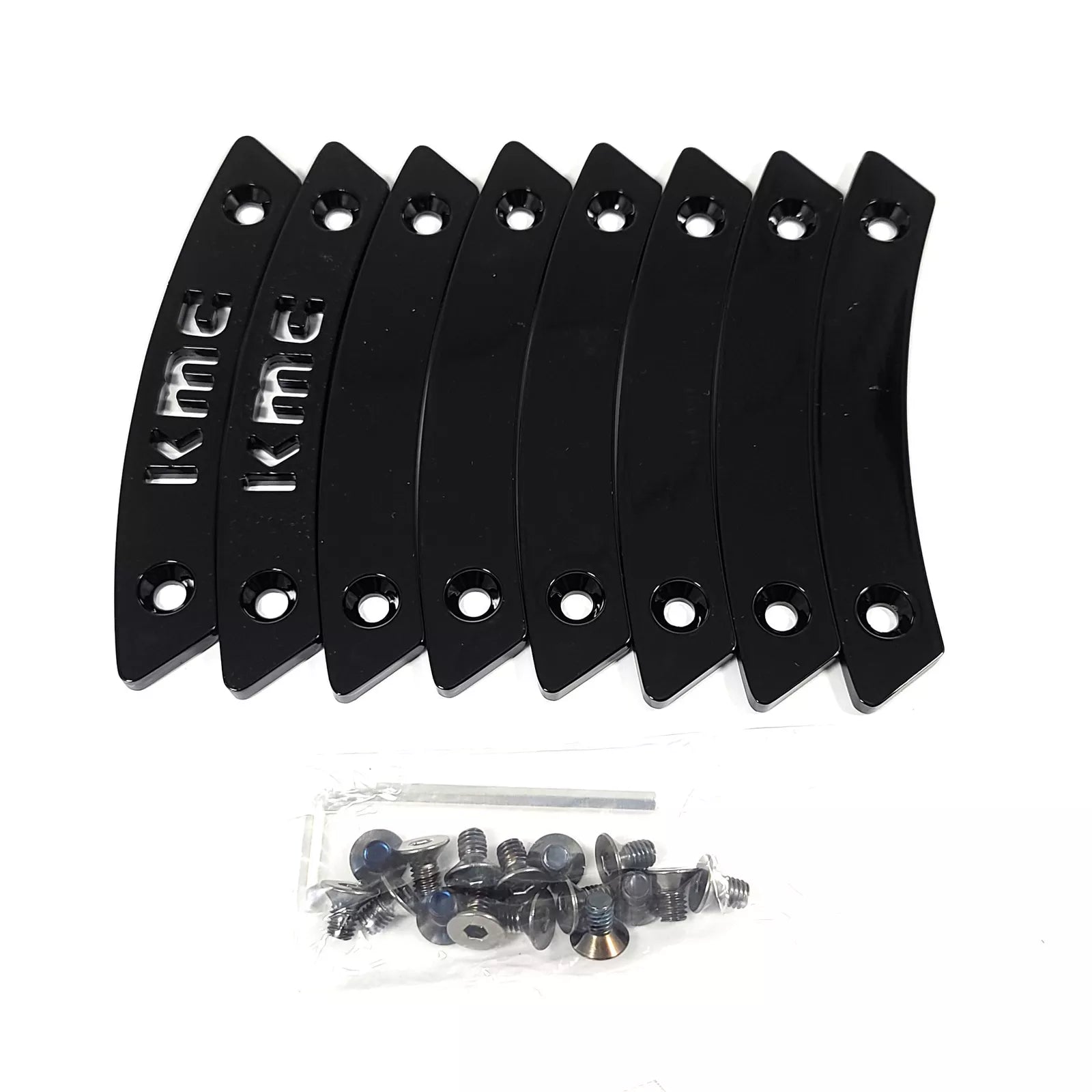 XD XD841 20" Lip Inserts (8 Pack) Gloss Black RTCC