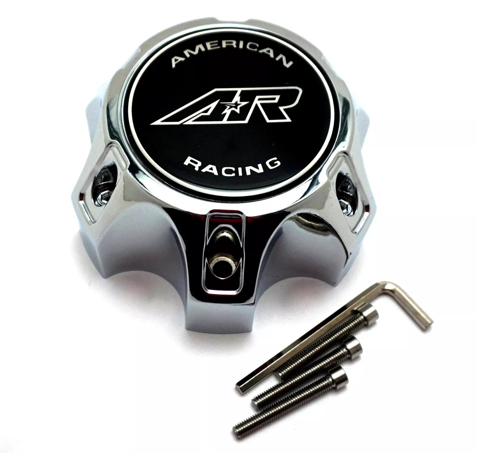 American Racing Chrome 6X135 Style A Cap