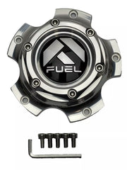 Fuel Polished Billet Hub Cap for 5X150