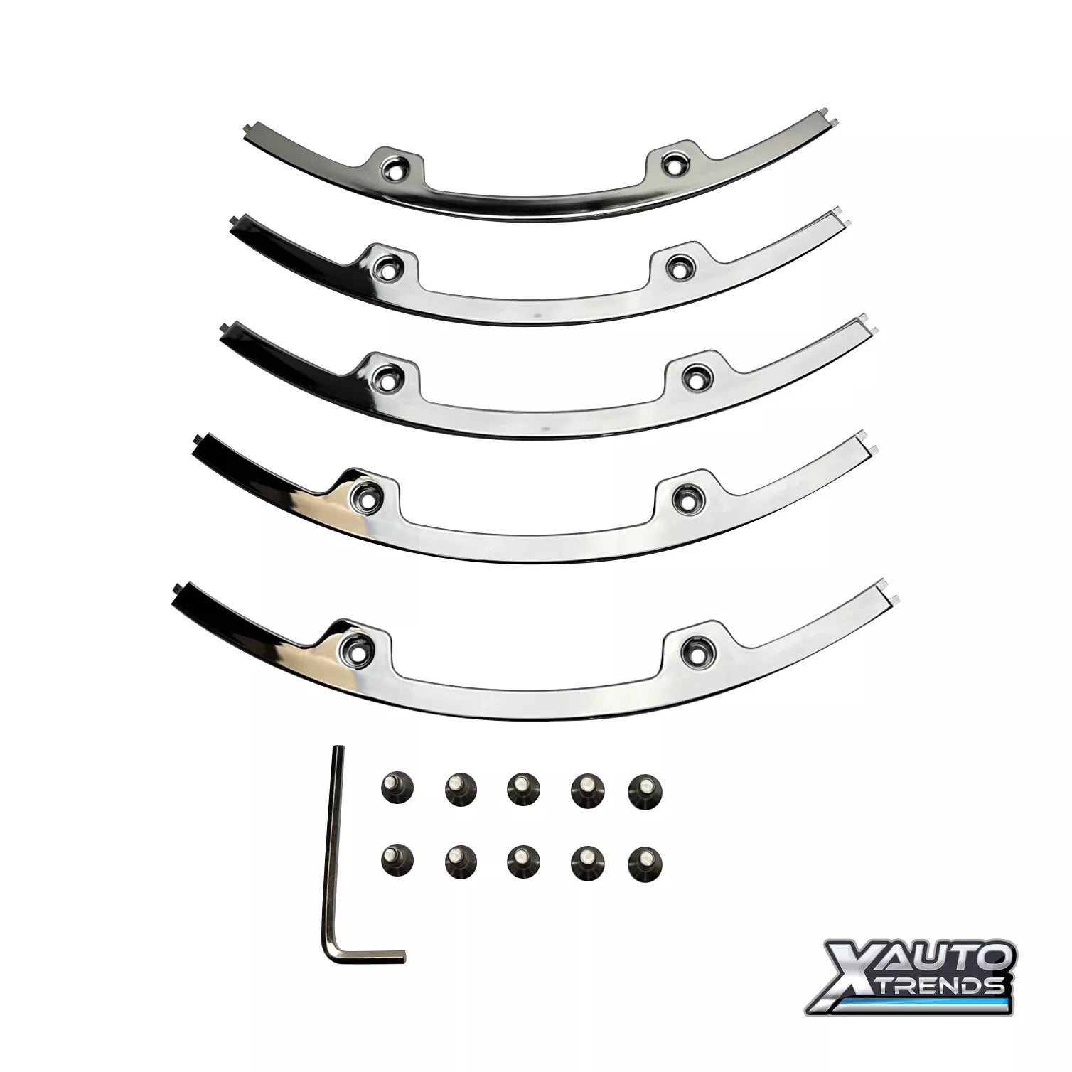 Moto Metal Chrome MO987 16X8 Accents (5PCS)