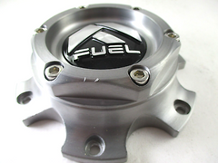 Fuel Gloss Brushed Tint Billet Hub Cap for 6X5.5/135