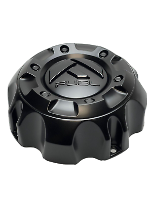 Fuel Bolt-On Cap Matte Black/Gloss Black - 8x180