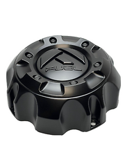 Fuel Bolt-On Cap Matte Black/Gloss Black - 8x180