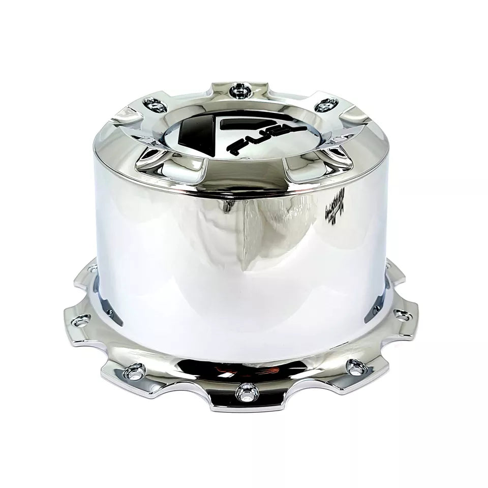 Fuel Chrome Dually Rear Hub Cap for 10X225