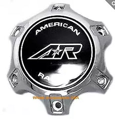 American Racing Chrome 6X4.5 Style A Cap