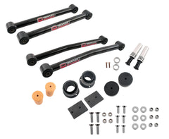Teraflex SpeedBump Front and Rear ST3 Bump Stop Kit for Jeep JK
