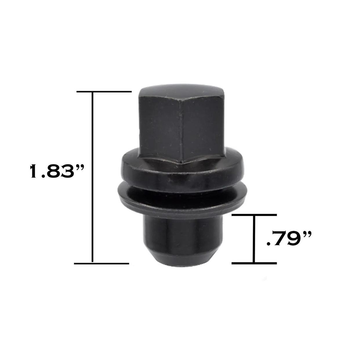 Misc Accessories BLT Rover 14x125 Kit 20 pcs Black Shank Chrome