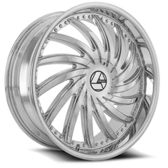 Azara 22x9.5 AZA-508 Nano Chrome +18mm - HulkOffsets