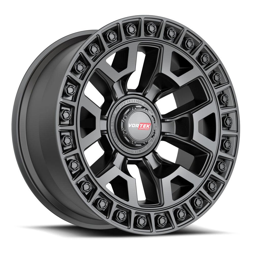 22x10 VRD-704 Matte Black -18mm - HulkOffsets