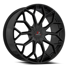 Cavallo 22x9.5 CLV-44 Gloss Black +18mm - HulkOffsets