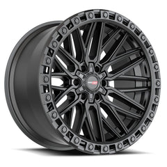 17x9 VRT-608 Matte Black +0mm - HulkOffsets