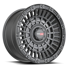 17x9 VRD-705 Matte Black -12mm - HulkOffsets