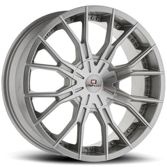 20x8.5 CLV-36 Silver Machined +15mm - HulkOffsets