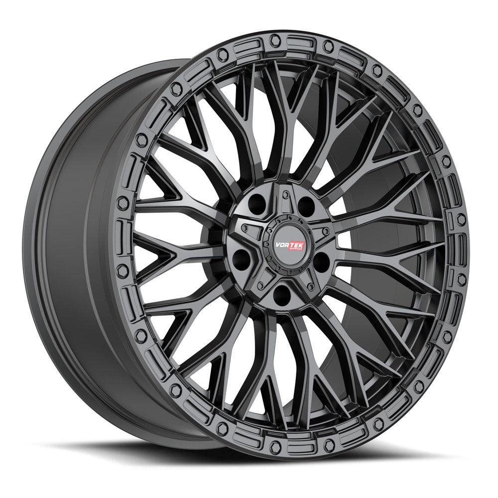 22x10 VRT-607 Matte Black -18mm - HulkOffsets