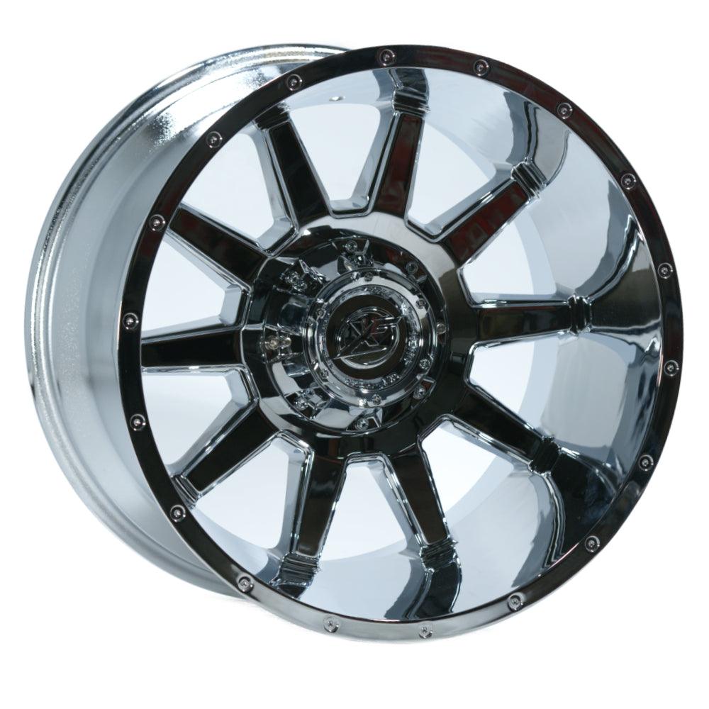 20x12 XF-219 Chrome -44mm - HulkOffsets