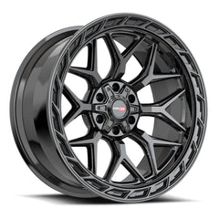 20x9 VRP-504 Gloss Black +18mm - HulkOffsets